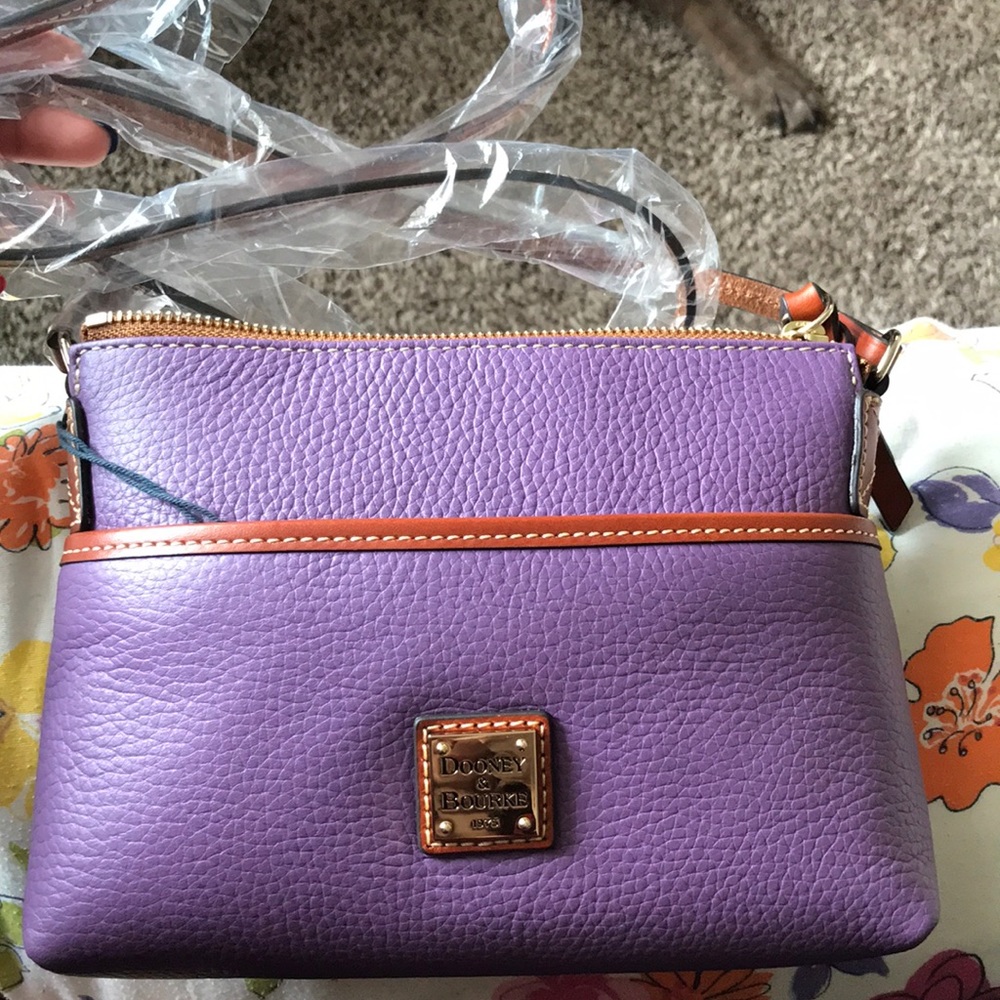 BRAND NEW Dooney & Bourke Purple Crossbody Purse